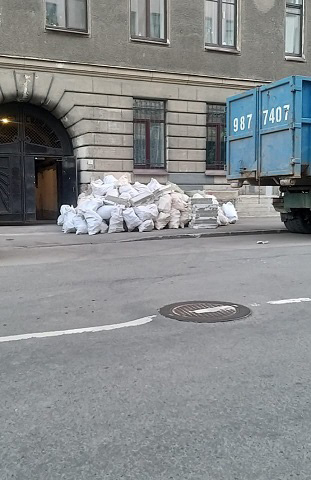 Демонтаж перегородок из газобетона